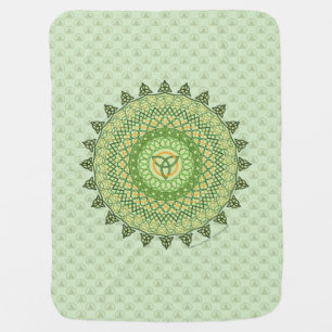 Celtic St. Patty's Day Baby Blanket