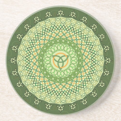 Celtic St Pattys Day Coaster