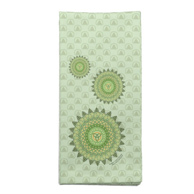 Celtic St. Patty's Day Napkin (Folded)