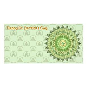Celtic St. Patty's Day Photo Card