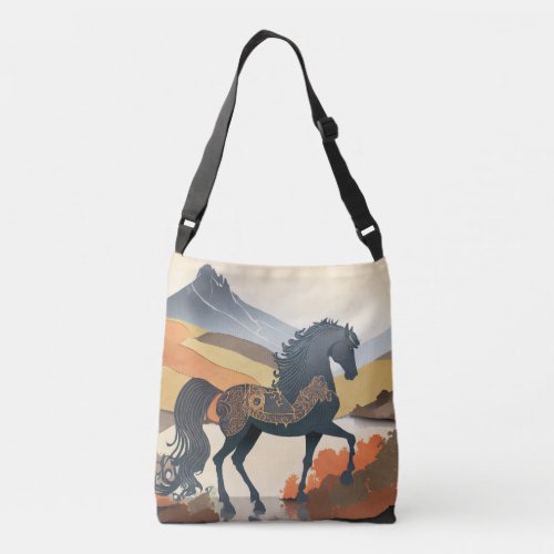 Celtic Stallion _ Shoulder Tote