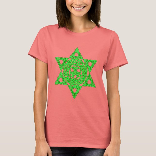 Celtic Star of David Women's Shirts (Front)