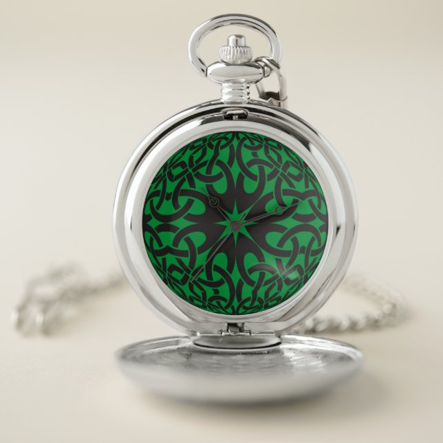 Celtic star pocket watch (Inside)