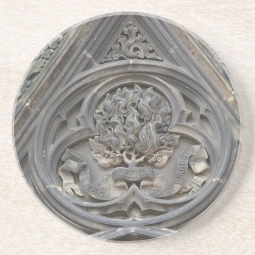 Celtic stone carving coaster