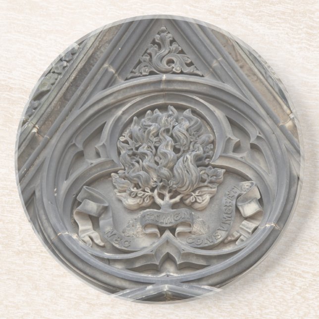 Celtic stone carving coaster (Front)