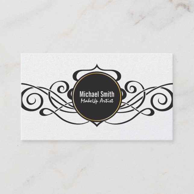 Celtic Style Business Card (Front)