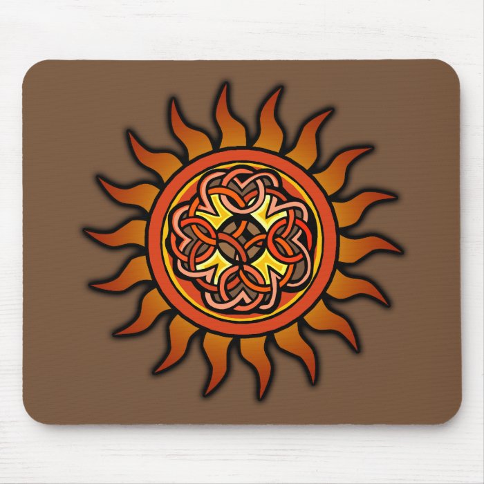 Celtic Sun 4 Mousepads