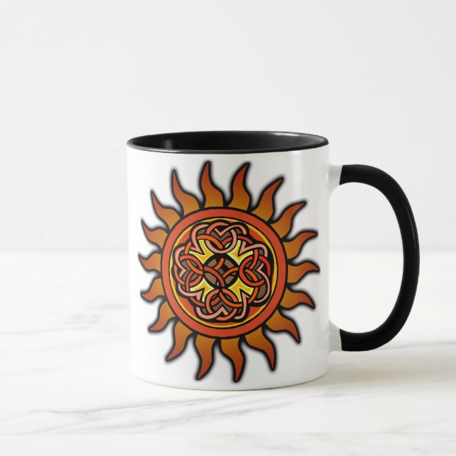 Celtic Sun 4 Mug (Right)