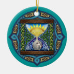 Celtic Sun-moon Hourglass Ornament at Zazzle