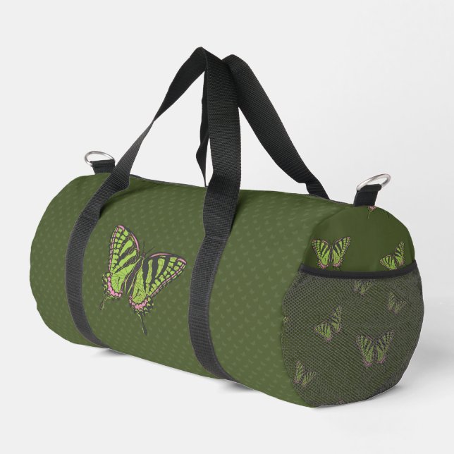 Celtic Swallowtail Duffle Bag (Right Corner)