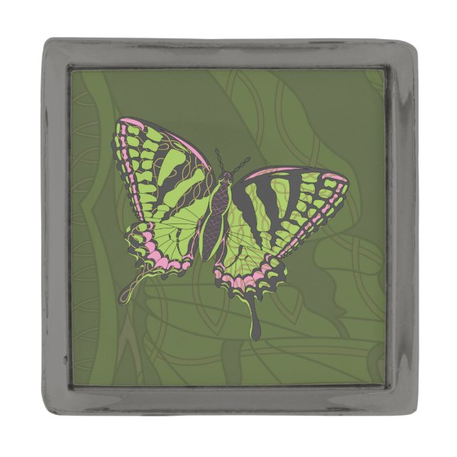 Celtic Swallowtail Lapel Pin (Front)