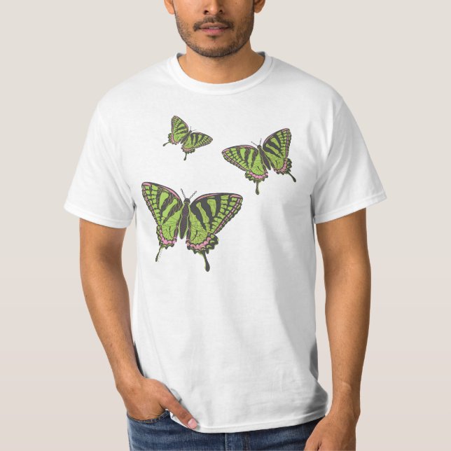 Celtic Swallowtail Men's Light Shirt (Front)