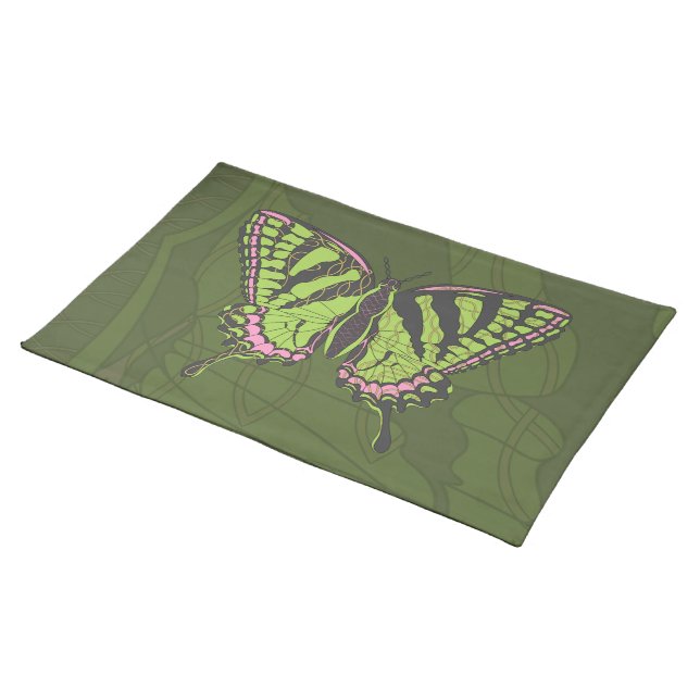 Celtic Swallowtail Placemat (On Table)
