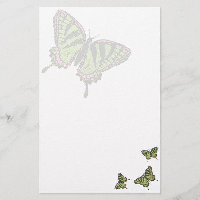 Celtic Swallowtail Stationery (Front)