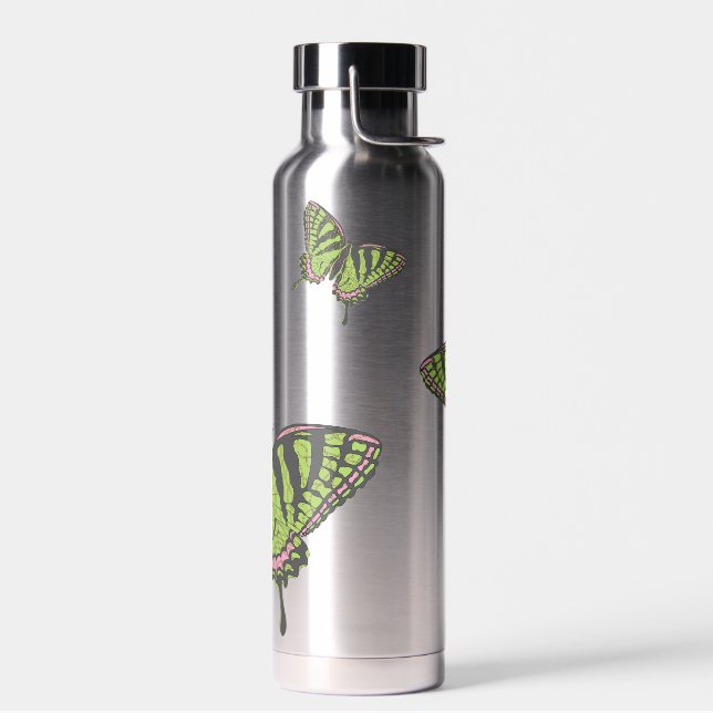 Celtic Swallowtail Water Bottle (Left)