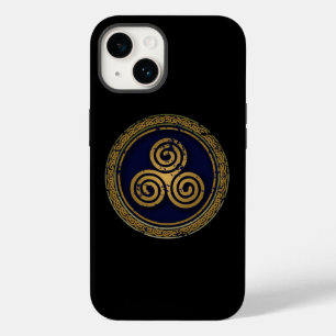CELTIC SWIRLS CIRCLE Case-Mate iPhone 14 CASE