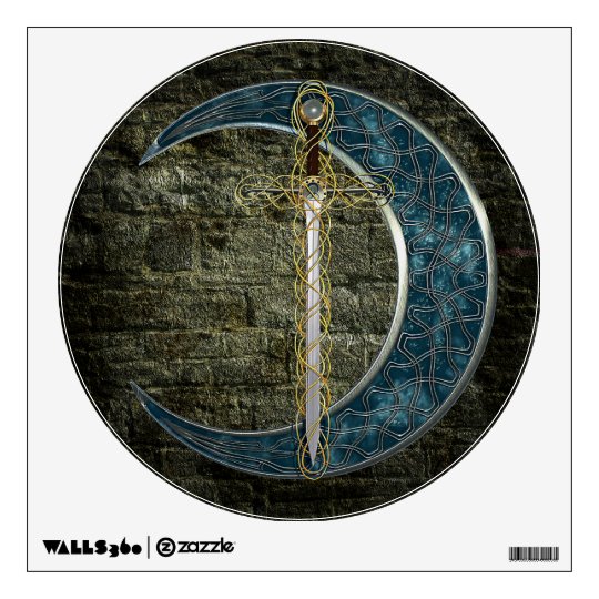 ig5860 Vinyl Wall Decal Celtic Knot Swords Irish Ireland Art Room Stickers