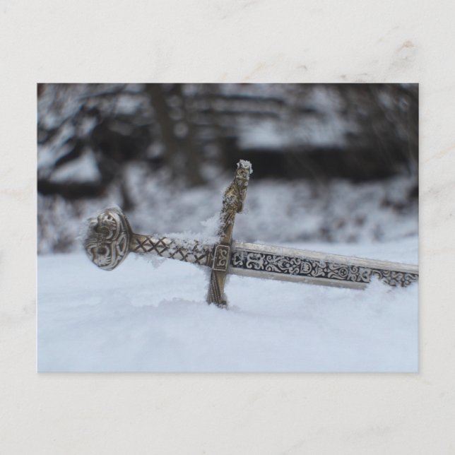 celtic sword postcard (Front)