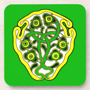 Celtic symbol coaster
