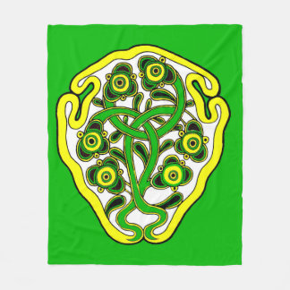 Celtic symbol fleece blanket