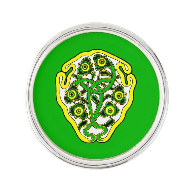 Celtic symbol lapel pin (Front)