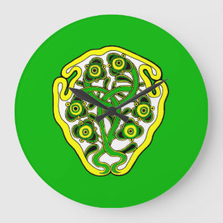 Celtic symbol large clock