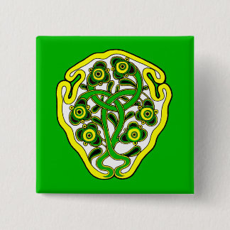 Celtic symbol pinback button