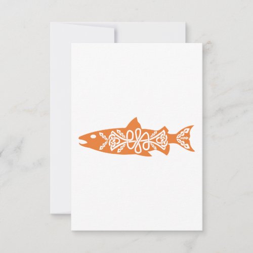 Celtic Symbol Salmon Salmons Fish Ocean Gift Idea Save The Date
