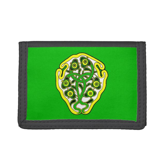 Celtic symbol tri-fold wallet (Front)