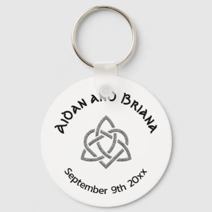 Celtic symbols keychain