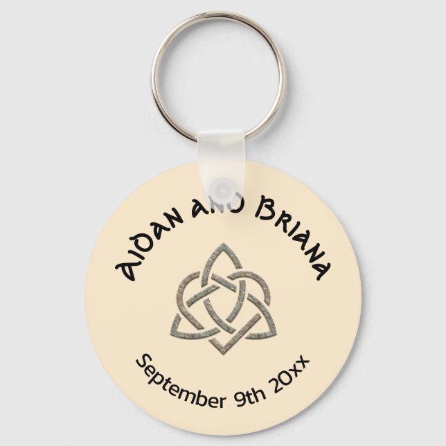 Celtic symbols keychain (Front)