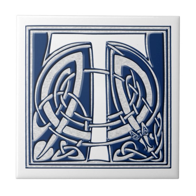 Celtic T Monogram Tile (Front)