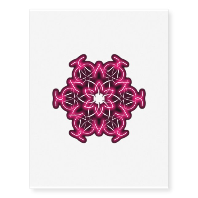 Celtic tattoo 9 temporary tattoo (Front)