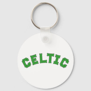 Celtic Text Keychain