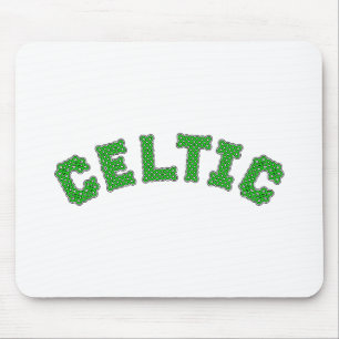 Celtic Text Mouse Pad