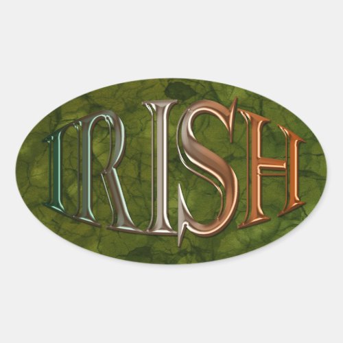 CELTIC Theme Irish Flag Patriotic Stickers