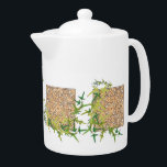 Celtic Themed TeaPot<br><div class="desc">Nature and Celtic inspired Tea Pot. Great for any kitchen.</div>