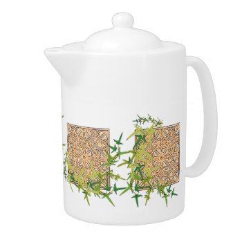Celtic Themed Teapot by gueswhooriginals at Zazzle