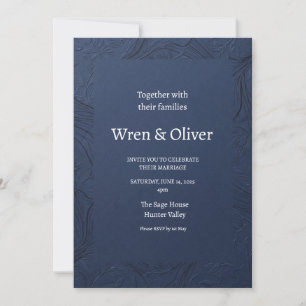 Celtic Thistle Wedding Invitation