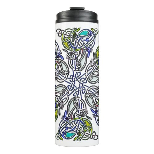 Celtic Traditional Knotwork Thermal Tumbler
