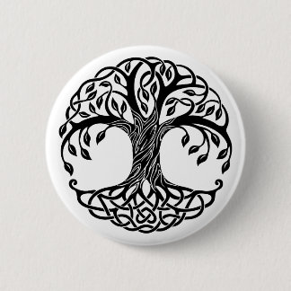celtic tree button