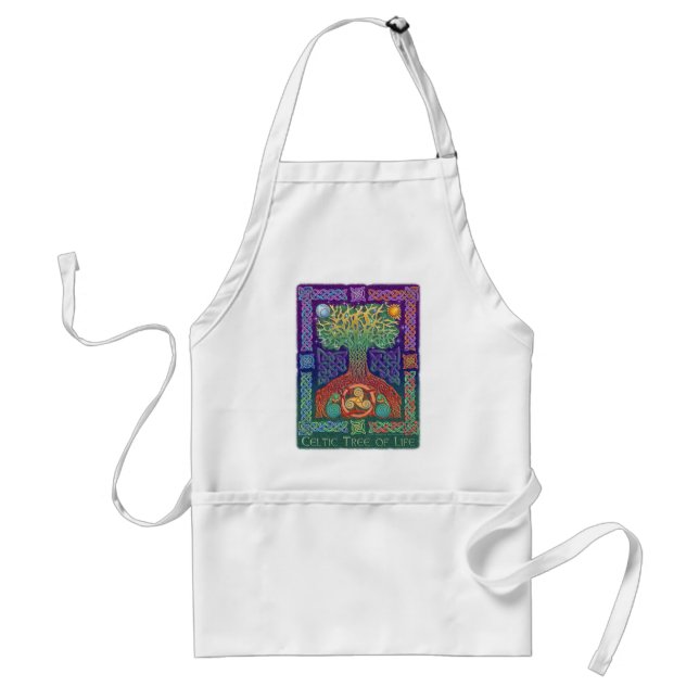 Celtic Tree of LIfe Adult Apron (Front)