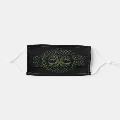 Celtic Tree of Life Adult Cloth Face Mask