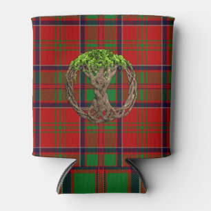 Celtic Tree Of Life And Clan MacDonald Of Glencoe Can Cooler