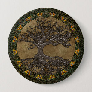 Celtic Tree of Life Button