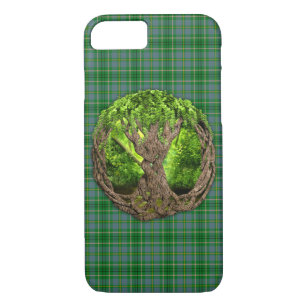 Celtic Tree Of Life Clan Taylor Tartan iPhone 8/7 Case