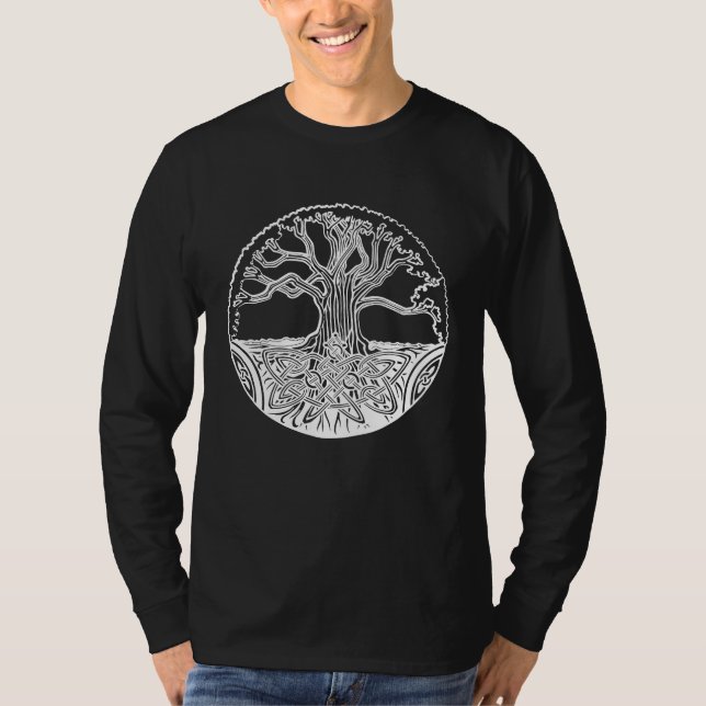 Celtic Tree Of Life Ireland T-Shirt (Front)