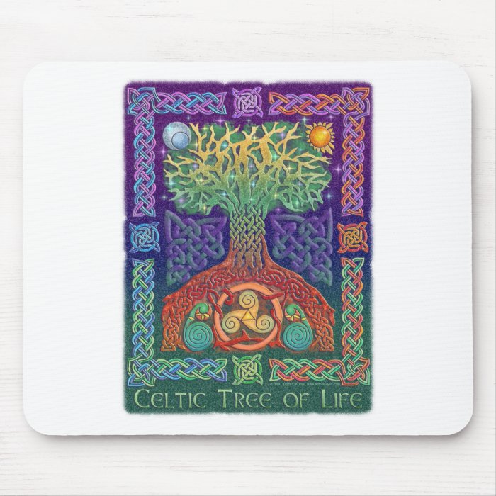 Celtic Tree of LIfe Mouse Pad