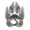 Celtic Tree of Life Paw