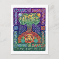 Celtic Tree of LIfe Postcard